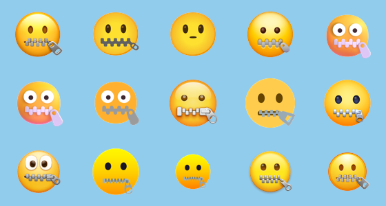 Emoji with Zipper Mouth🤐 Meaning, Usage, Copy and Paste